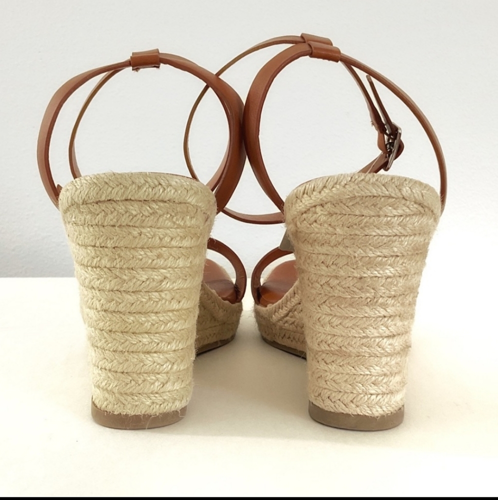 Jute Wedge Sandal Strappy✨️ - Picture 4 of 6